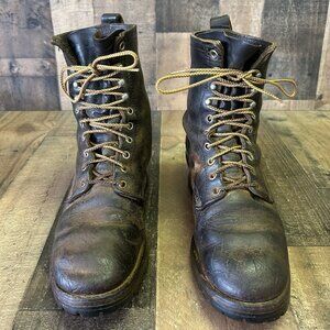 Red Wing Vintage Plain Toe Work Boots Mens 9 D